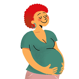 Soins chiropratiques pour femmes enceintes, soulagement naturel des douleurs et accompagnement de la mobilité du bassin.