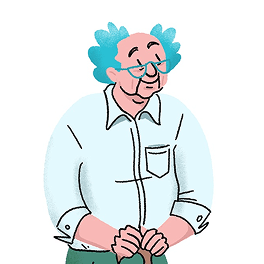 Une personne âgée